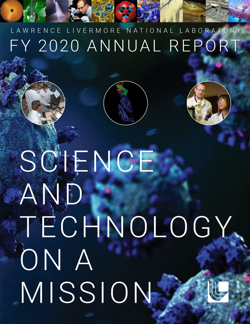 FY 2020 LLNL Annual Report cover
