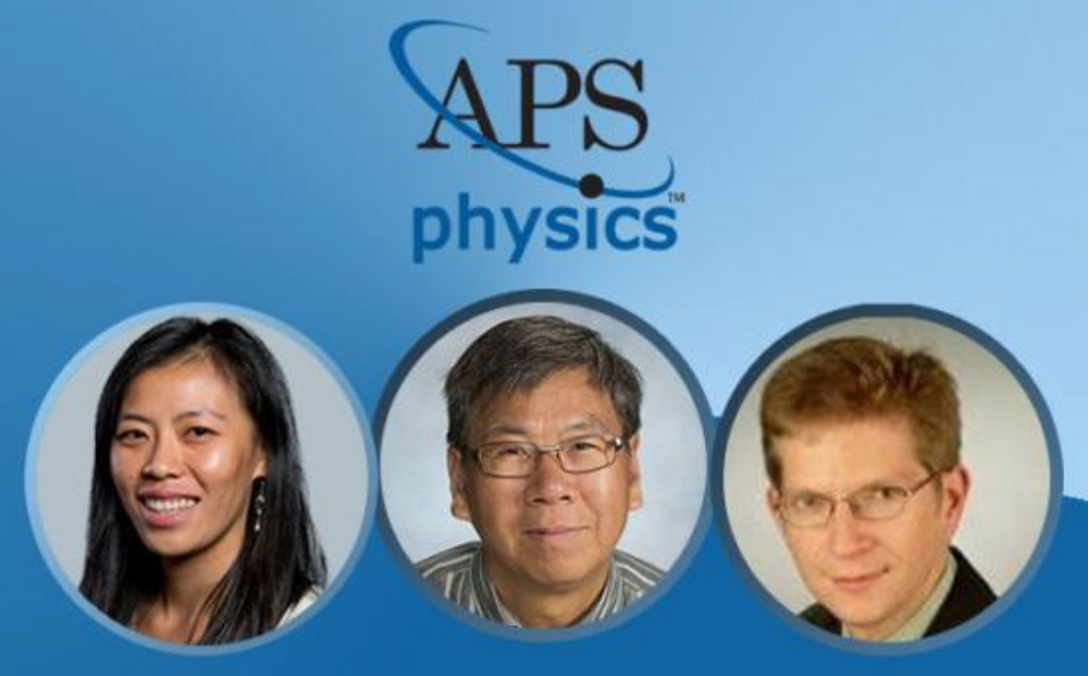 LLNL physicists Tammy Ma, Xueqiao, and Tilo Deoppner were selected as 2021 fellows of the American Physical Society