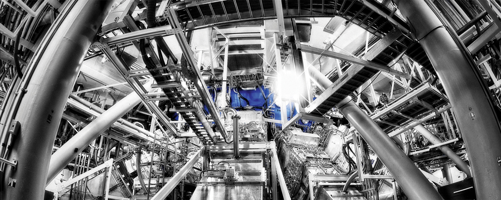 Inside the National Ignition Facility (NIF) at LLNL