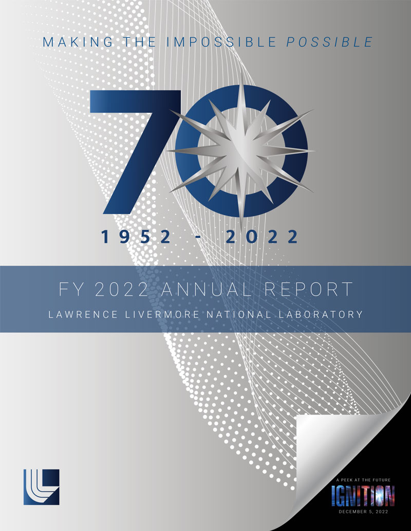 FY2022 LLNL Annual Report cover