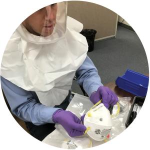LLNL researchers show that thermal inactivation is a potentially widely deployable method for reuse of N95 respirators